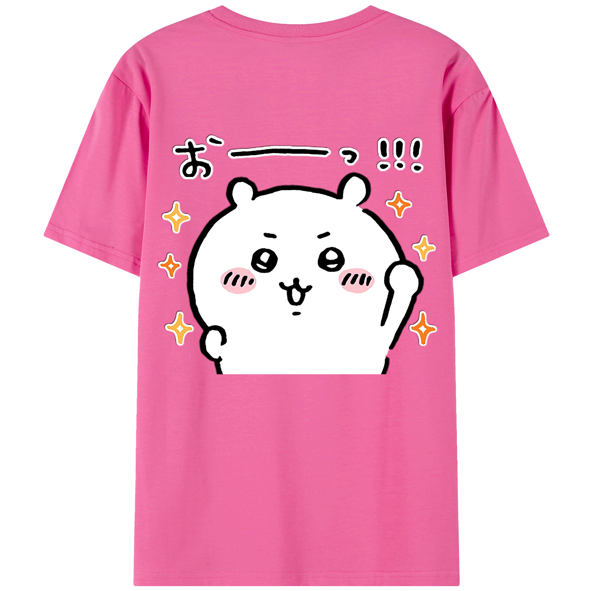 （画像用） ちいかわ ちいかわ Chii-kawa chiikawa レディース半袖Tシャツ(バックプリント)